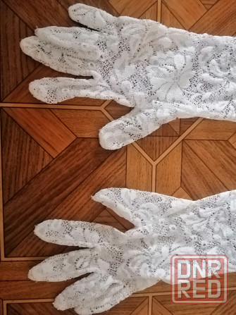 Продам свадебные гипюровые перчатки очень длинные Донецк - изображение 8