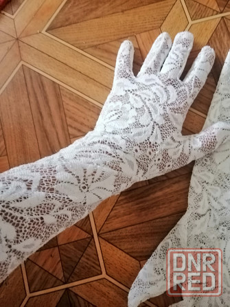 Продам свадебные гипюровые перчатки очень длинные Донецк - изображение 7