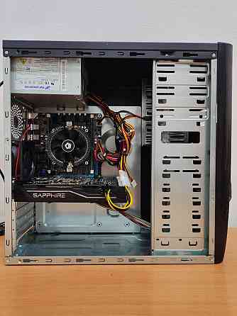 Бюджетный игровой компьютер Intel Xeon e5 2630v2 + RX 470 8GB Донецк