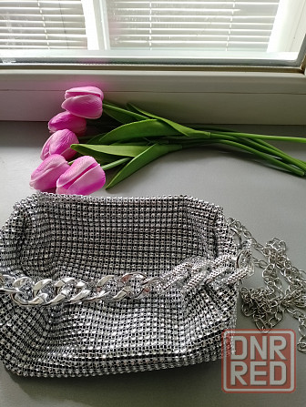 Маленькая сумочка в стразах Донецк - изображение 3