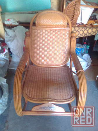 кресло качалка из ротанга Донецк - изображение 1