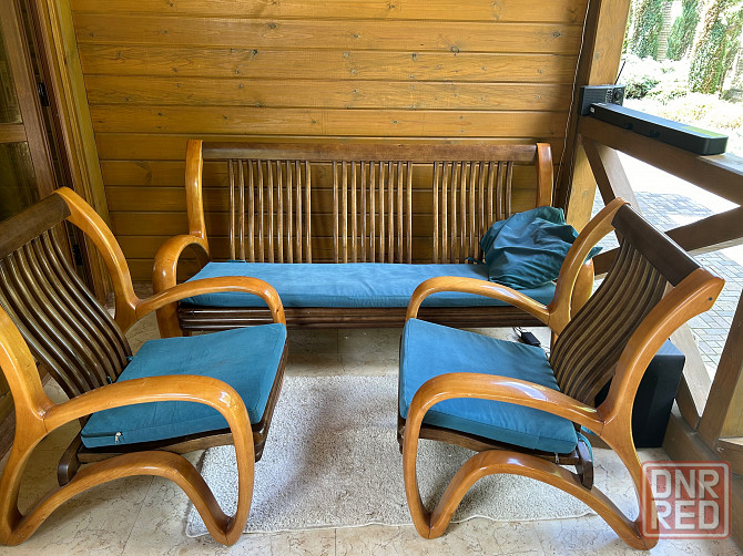 Два кресла и диван. Мебель для терассы Макеевка - изображение 1