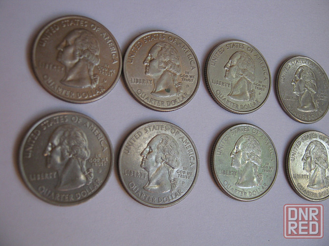 Монеты сша 25 цент штаты и территории коллекционные Донецк - изображение 4