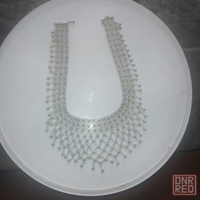 Колье из серебра 925 пробы. Винтаж. Донецк - изображение 2
