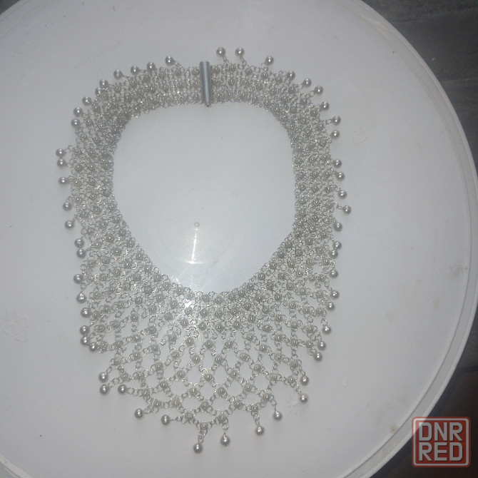 Колье из серебра 925 пробы. Винтаж. Донецк - изображение 5