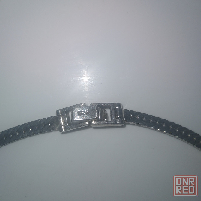 Колье из серебра 925 пробы змейка. Винтаж. Донецк - изображение 5