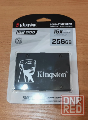 SSD KIngston KC600 2.5" 256gb Новый Гарантия Донецк - изображение 1