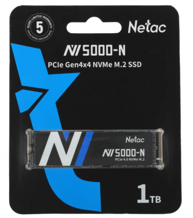 SD диск Netac NV5000 1TB NVMe PCIe 4.0 3D NAND 5000/4400mb/s Новый Гарантия Донецк
