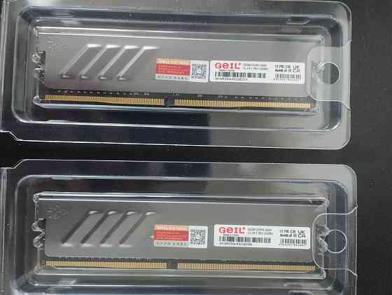64Gb (2x32Gb) DDR4-3200 Geil 2G06V CL18-1.35V Новая Оригинал! Донецк