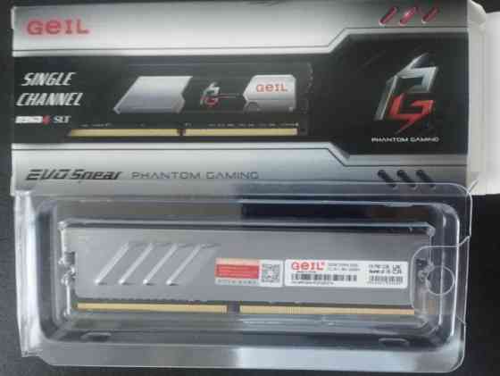64Gb (2x32Gb) DDR4-3200 Geil 2G06V CL18-1.35V Новая Оригинал! Донецк