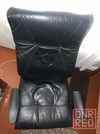 Кресло кожаное офисное Донецк - изображение 4