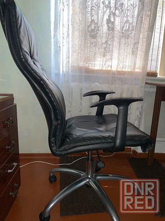Кресло кожаное офисное Донецк - изображение 3