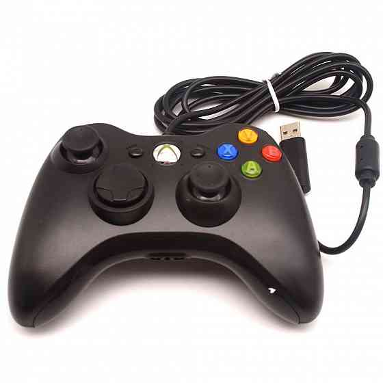 Проводной геймпад Xbox 360 (не оригинал). Маяк М27. Донецк