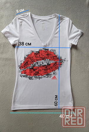 Женская футболка adidas, xs-s Донецк - изображение 3
