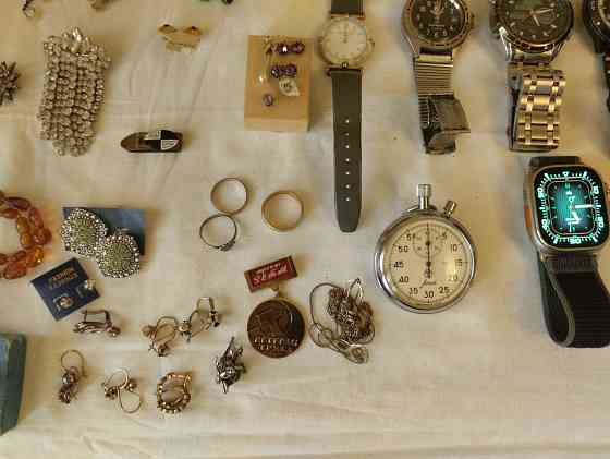 Брошки-сережки-часы Донецк