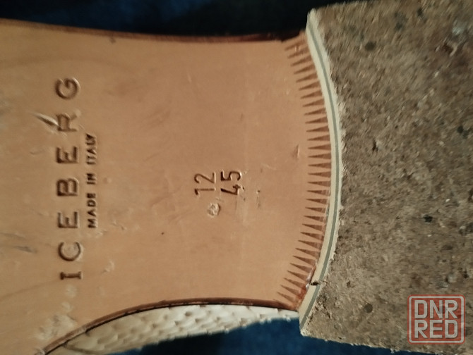 Продам мужские кожаные туфли производство Италии белого цвета. Макеевка - изображение 7