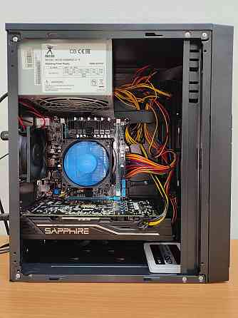Бюджетный игровой компьютер Intel Xeon e5 2640v2 + RX 470 8GB Донецк