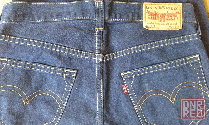 Джинсы Levi`s 901 (оригинал) W36 L33. Донецк - изображение 2