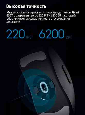 Мышь проводная Xiaomi Gaming Mouse Lite черный (YXSB01YM) Макеевка