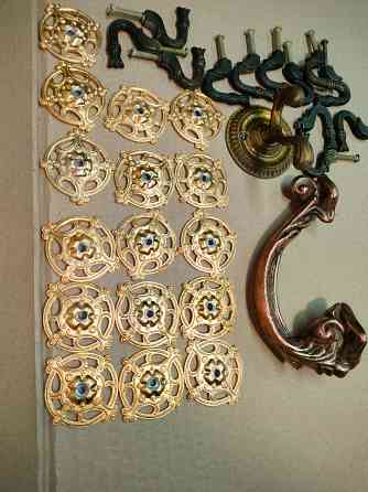 Старинная фурнитура бронза латунь керамика Донецк