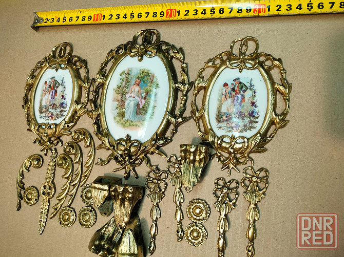 Старинная фурнитура бронза латунь керамика Донецк - изображение 1