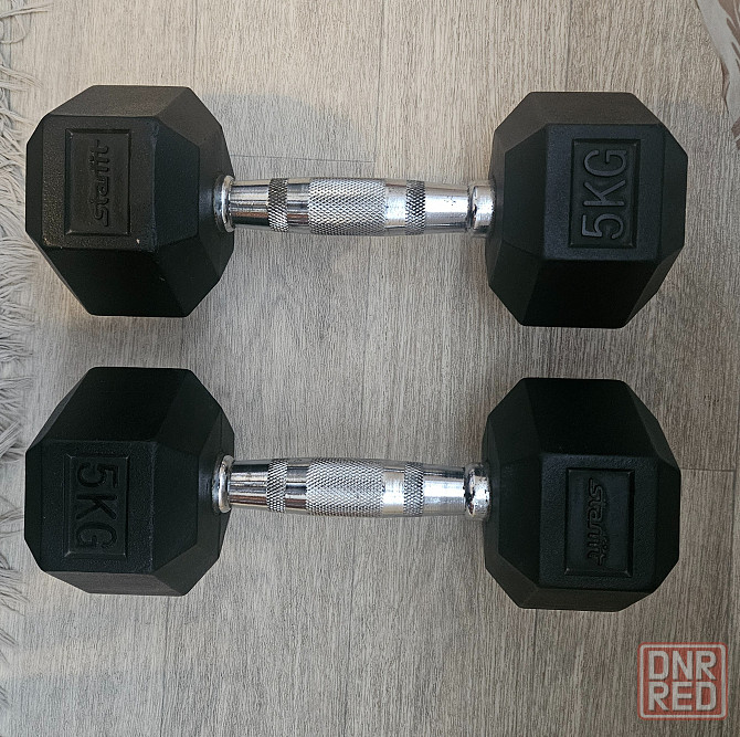 Гантель гексагональная 4 кг ( пара) Донецк - изображение 1