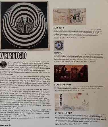 Vertigo Classics And Rarities LP. Made in U.K. Донецк