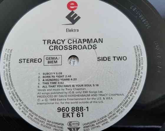 Винил Tracy Chapman 1989 Crossroads. Донецк