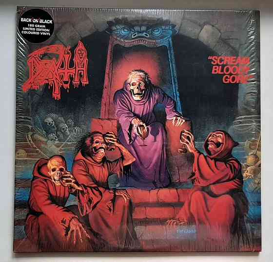 Death Scream Bloody Gore на двойном красном виниле. Донецк