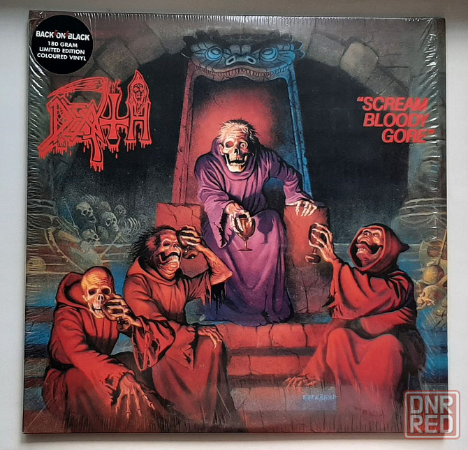 Death Scream Bloody Gore на двойном красном виниле. Донецк - изображение 1