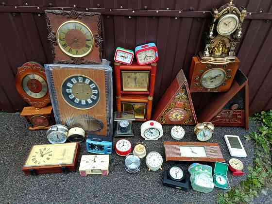 Часы ссср янтарь латунь бронза пластик кварц Донецк