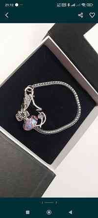 Браслет Trollbeads новый серебро Дания Донецк