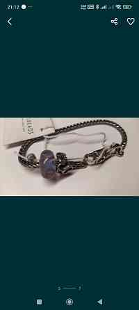 Браслет Trollbeads новый серебро Дания Донецк
