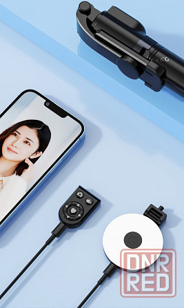 Селфи-палка со светом, Bluetooth монопод, складной трипод, штатив Донецк - изображение 7