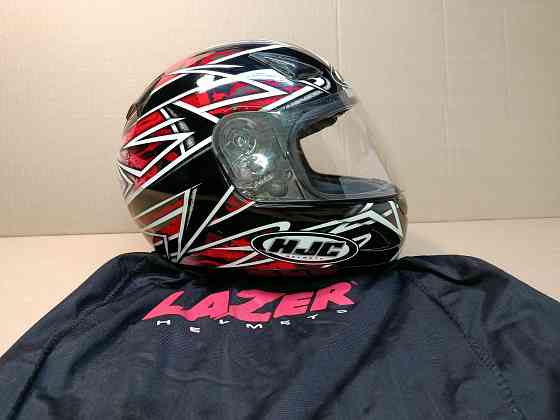 Мото шлем мотошлем мотоциклетный HJC ссср 1980г Валмиерский Моргуновка Донецк