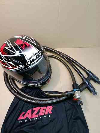 Мото шлем мотошлем мотоциклетный HJC ссср 1980г Валмиерский Моргуновка Донецк