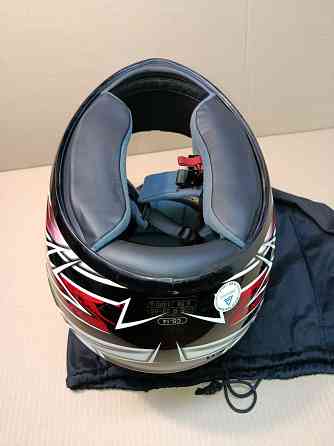 Мото шлем мотошлем мотоциклетный HJC ссср 1980г Валмиерский Моргуновка Донецк