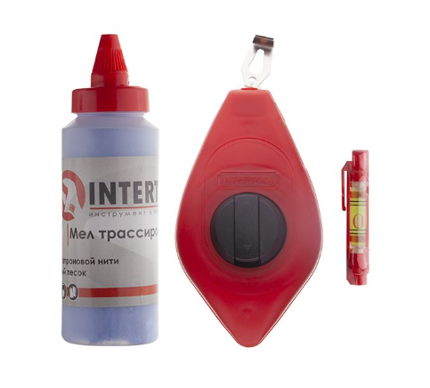 Шнур обивочный корректор и шнуровый уровень INTERTOOL Донецк