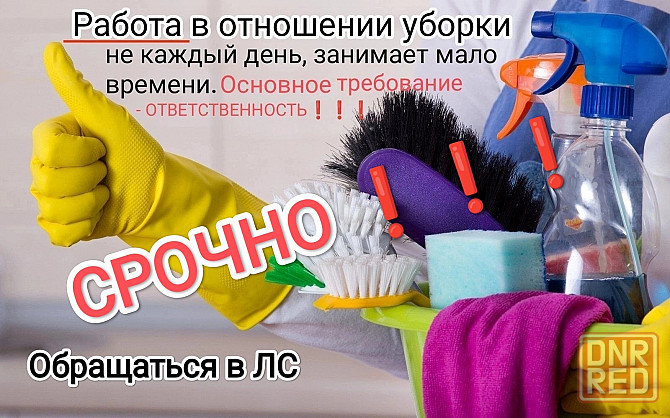 Требуется мастер чистоты в квартирах Снежное - изображение 1