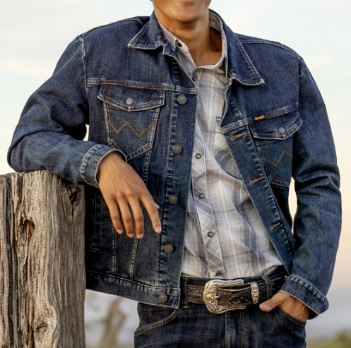 Джинсовая куртка Wrangler (оригинал) р. XXL, RU 54 Донецк