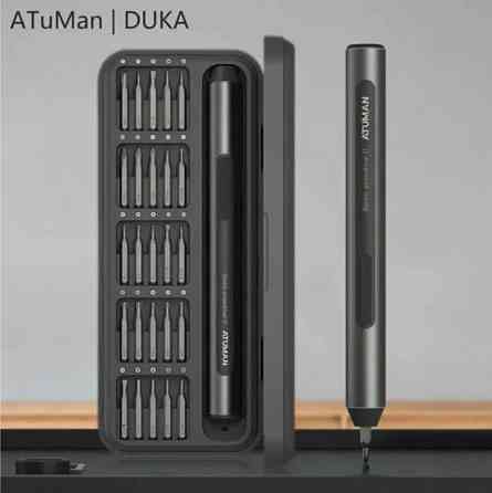 Отвертка электрическая Xiaomi DUKA/AtuMan E1 Precision Electric Screwdriver Set (черная) Макеевка