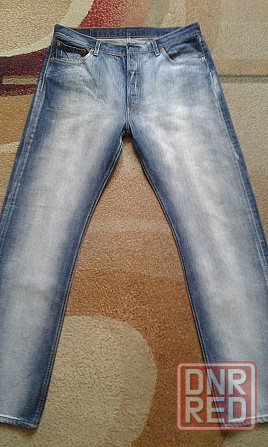 Джинсы Levi`s 501 (оригинал) W36 L34, RU 52 Донецк - изображение 2