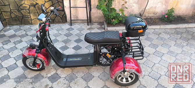 Электроскутер NEW CityCoCo Trike GT X11 PRO 2024г. Донецк - изображение 2