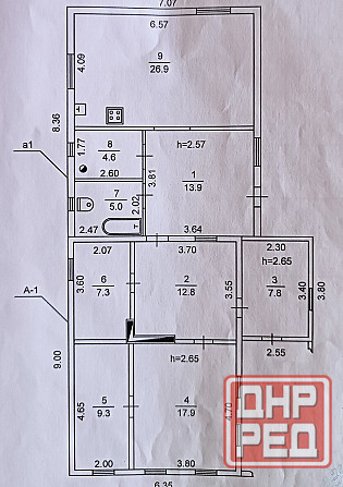 продам дом на хрущевке Харцызск - изображение 7