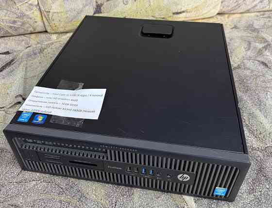 Компьютер HP PRODESK 600 G1 SFF (i5-4590/16GB RAM/HD Graphics 4600/SSD 240GB) Донецк