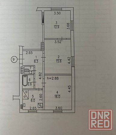 Продам 3к. квартиру в Петровском р-не. Ориентир - ул. Осоавиахима. Донецк - изображение 10