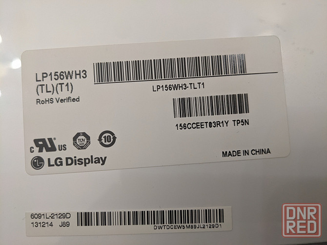 Экран ноутбука 15,6 (матрица) 40 pin slim с небольшим дефектом Макеевка - изображение 3