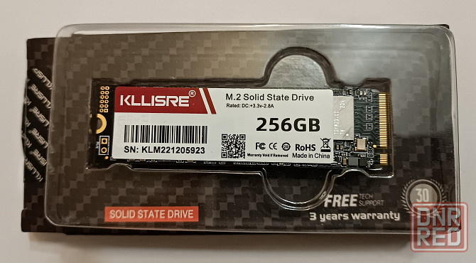 Ssd (ссд) m.2 NVMe Kllisre 256 Gb Донецк - изображение 1