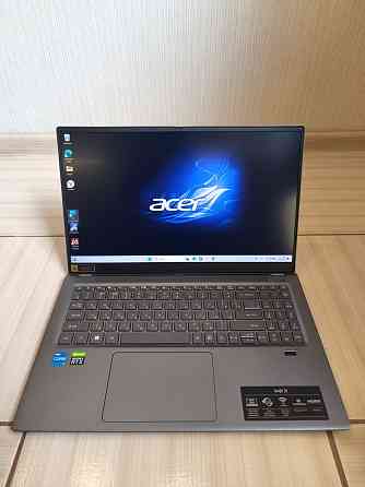 Acer Swift X SFX16/16/i5-11320H/SSD 512 Гб/8 Гб DDR4/GeForce RTX 3050/ 62 999 Донецк