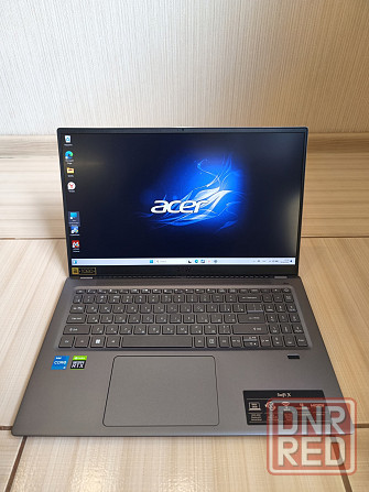 Acer Swift X SFX16/16/i5-11320H/SSD 512 Гб/8 Гб DDR4/GeForce RTX 3050/ 62 999 Донецк - изображение 1